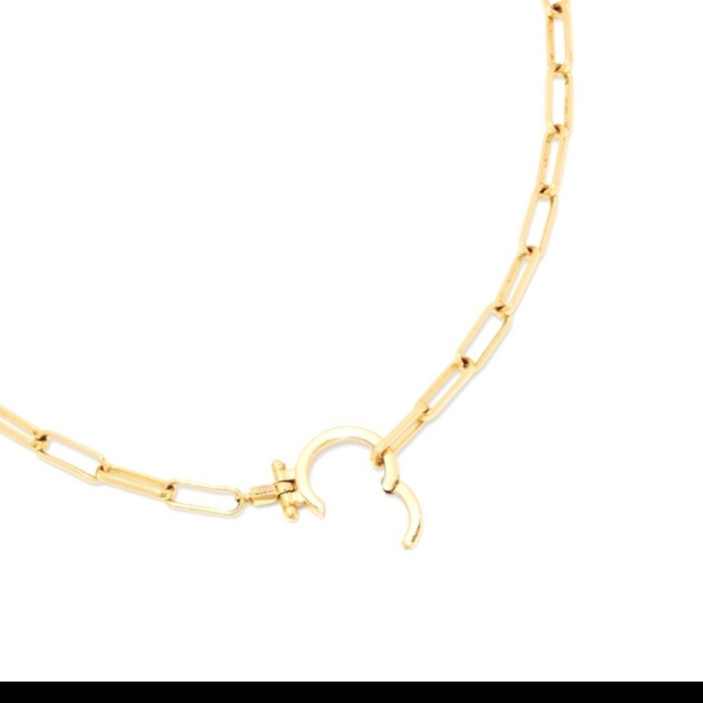 Gorjana Parker chain necklace and bracelet set